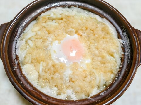 熱々おいしい♡天かすたっぷり鍋焼きうどん